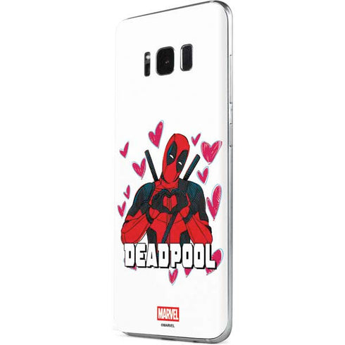 Marvel Deadpool Legacy Deadpool Love Galaxy S8 Plus Skin